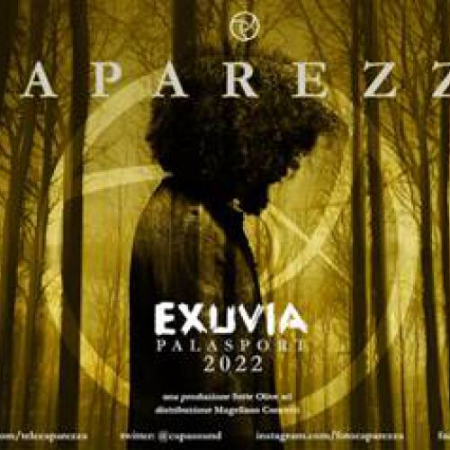 CAPAREZZA, EXUVIA TOUR E' POSTICIPATO A MAGGIO 2022